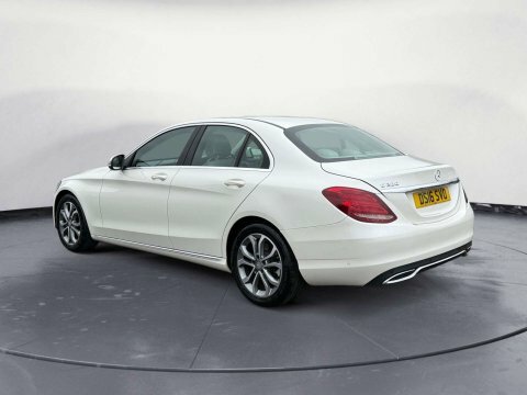 Mercedes-Benz C Class 2.0 C200 Sport White #3