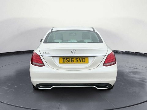Mercedes-Benz C Class 2.0 C200 Sport White #4