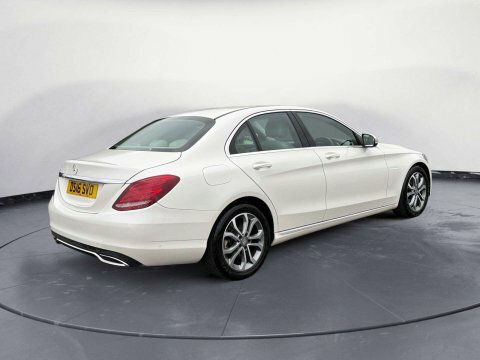 Mercedes-Benz C Class 2.0 C200 Sport White #5