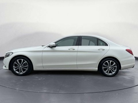 Mercedes-Benz C Class 2.0 C200 Sport White #2