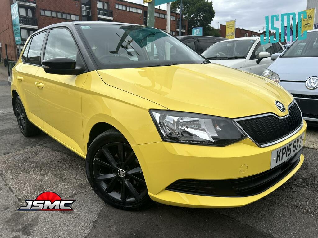 Skoda Fabia 1.2 Tsi Se Hatchback Euro 6 S S Yellow