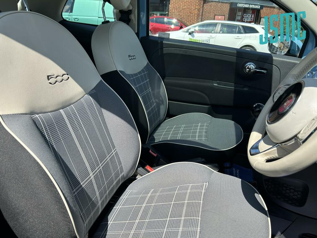 Fiat 500 Lounge Blue #4