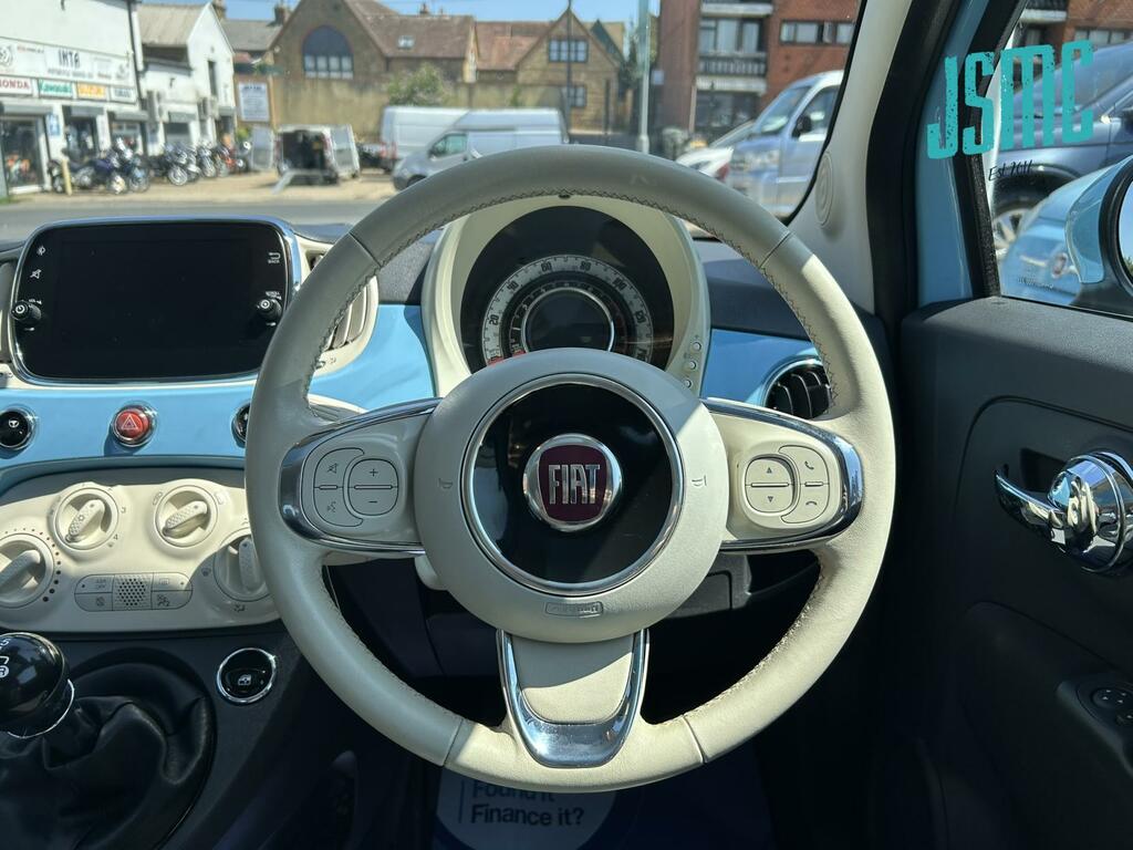 Fiat 500 Lounge Blue #6