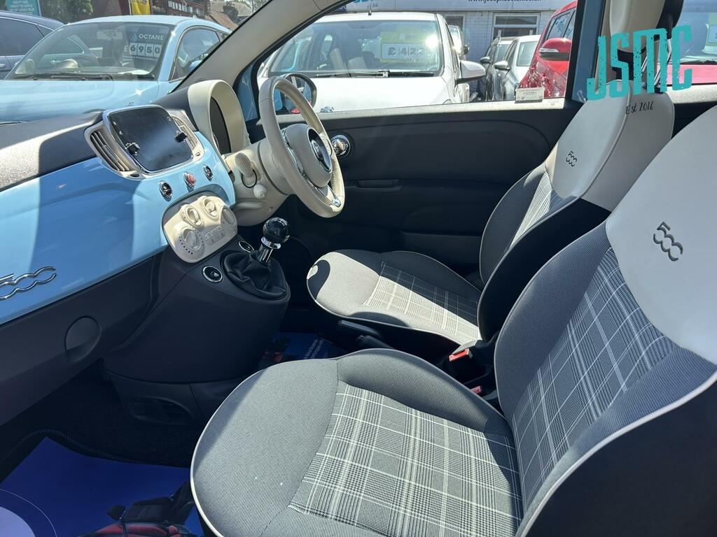 Fiat 500 Lounge Blue #2