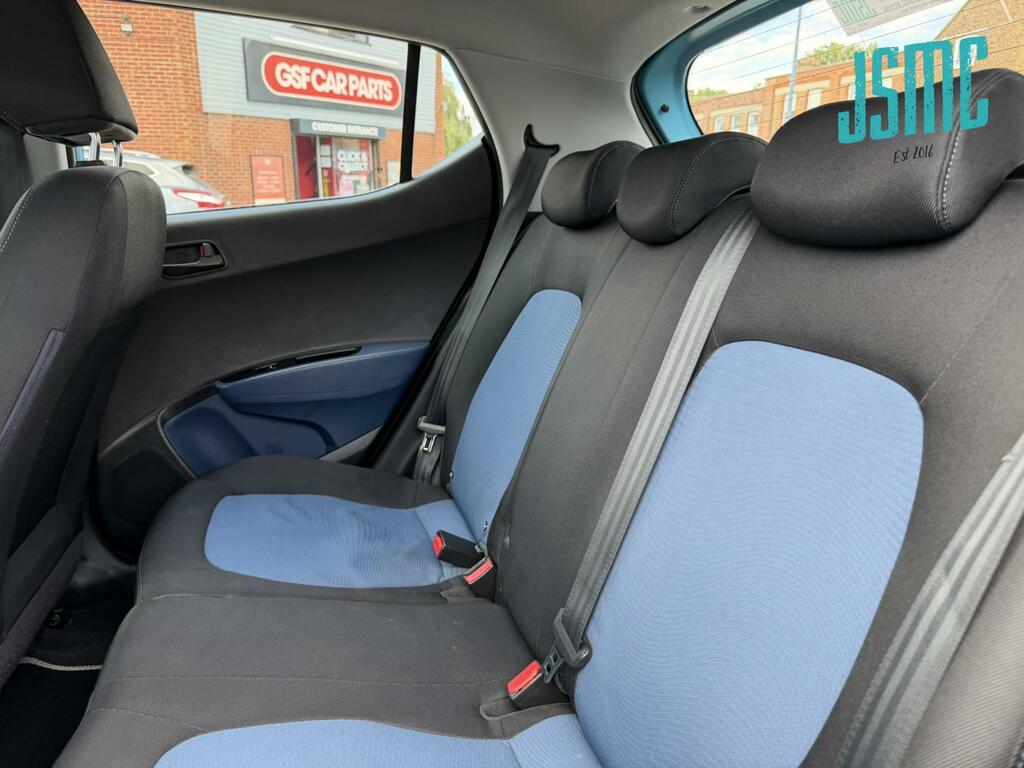 Hyundai I10 Se Blue #4