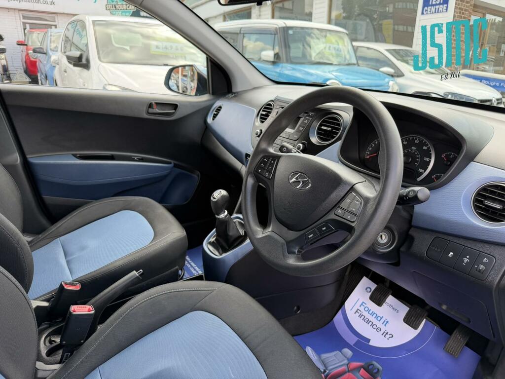 Hyundai I10 Se Blue #6