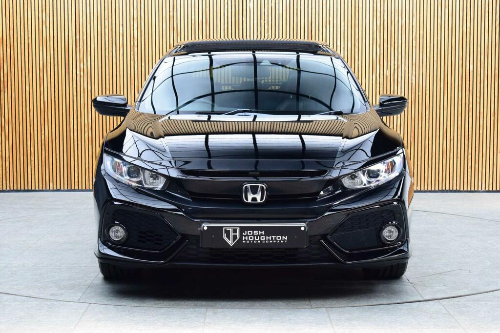 Honda Civic Ex Black #4