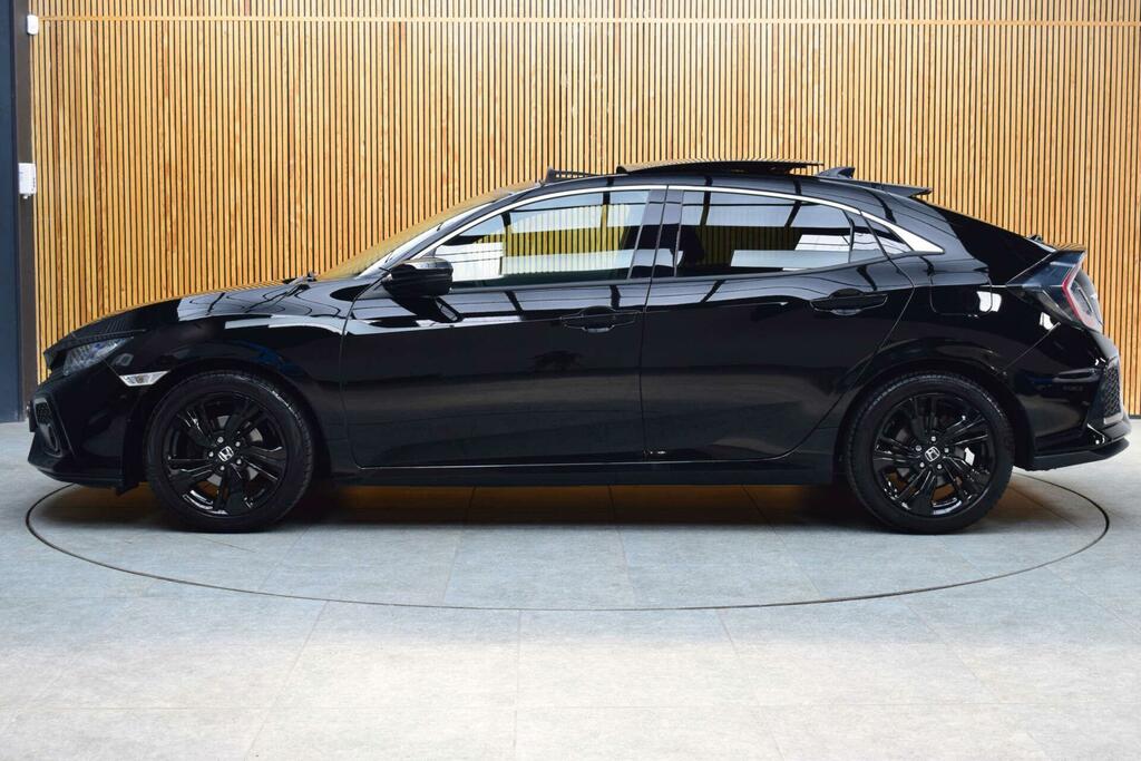 Honda Civic Ex Black #6