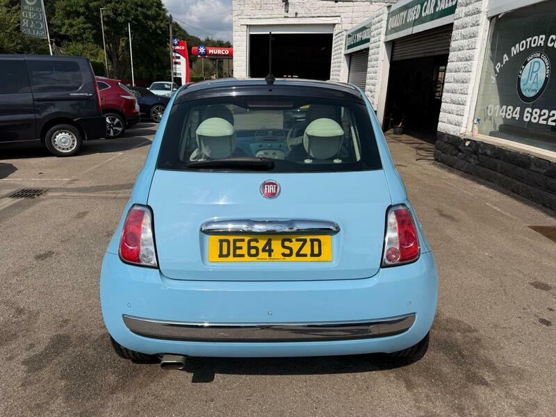 Fiat 500 1.2-8v-cult-hatchback-3dr-petrol-manual-euro-6-s DE64SZD Blue #4