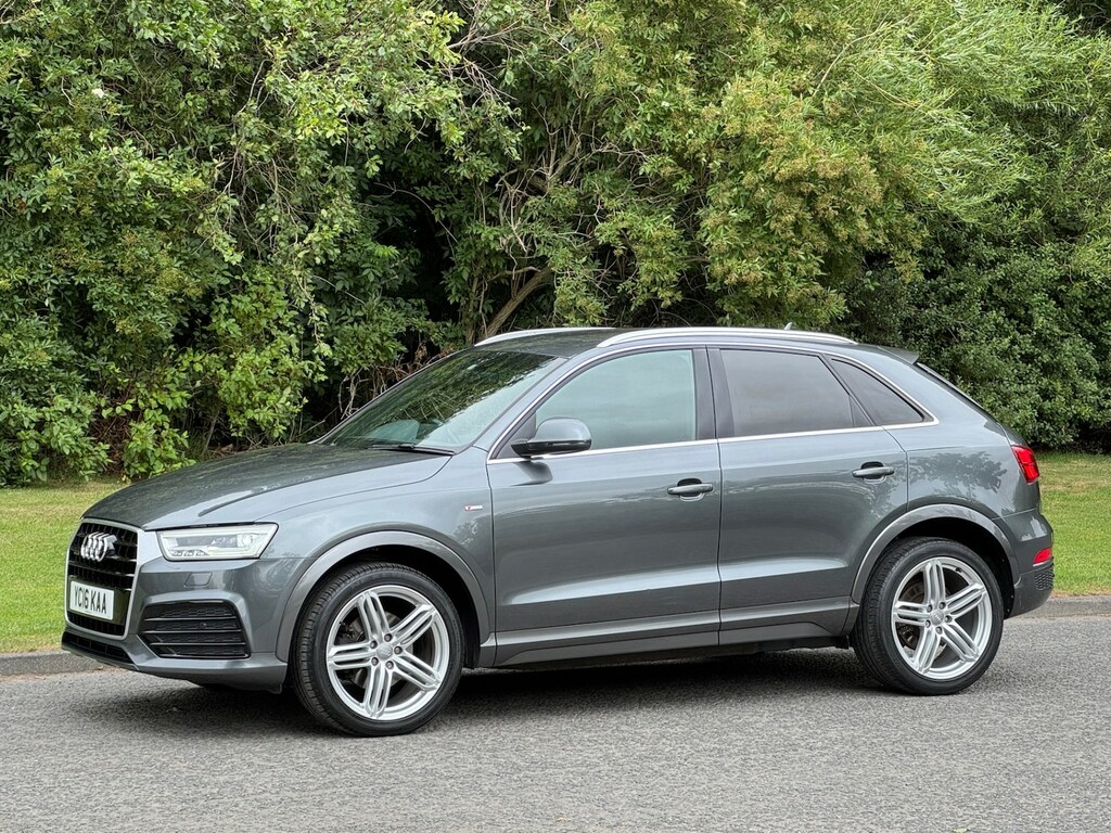 Audi Q3 2.0 Tdi 184 Quattro S Line Plus S Tronic Grey #4