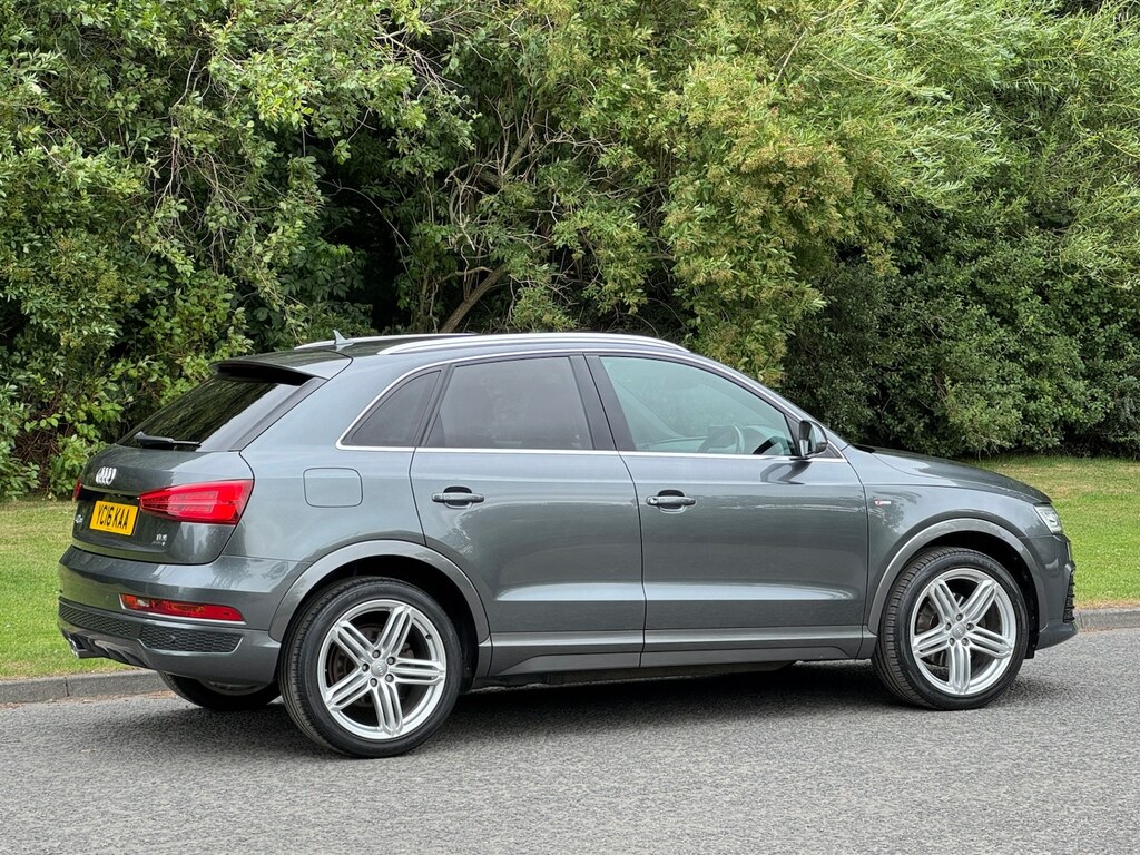 Audi Q3 2.0 Tdi 184 Quattro S Line Plus S Tronic Grey #3