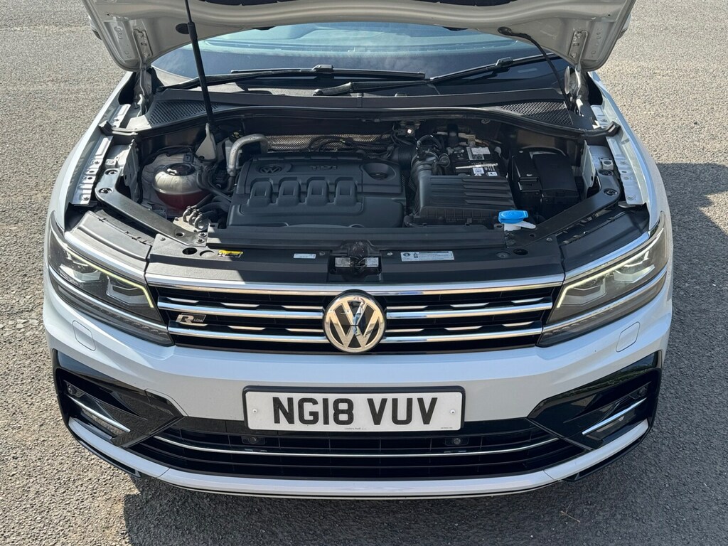 Volkswagen Tiguan Allspace 2.0 Tdi R-line Dsg Euro 6 Ss Grey #12