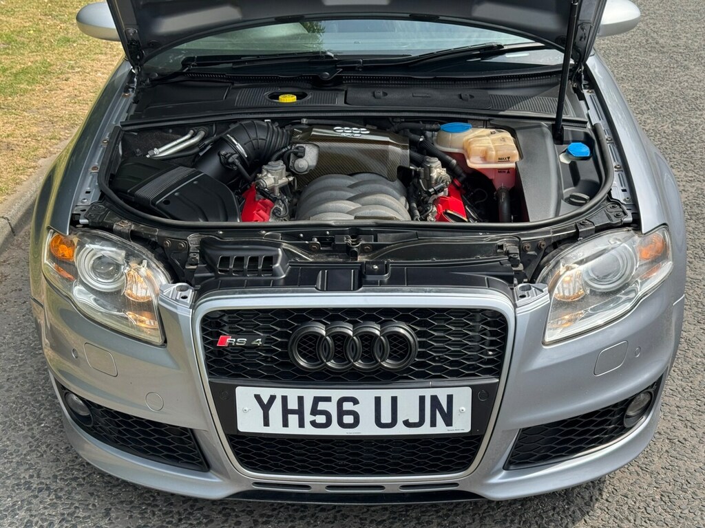 Audi RS4 Saloon Wingbacks 78K Miles With Fsh Stunning Black #12