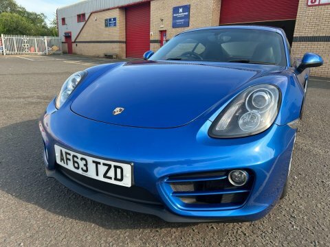 Porsche Cayman 2.7L 981 White #7