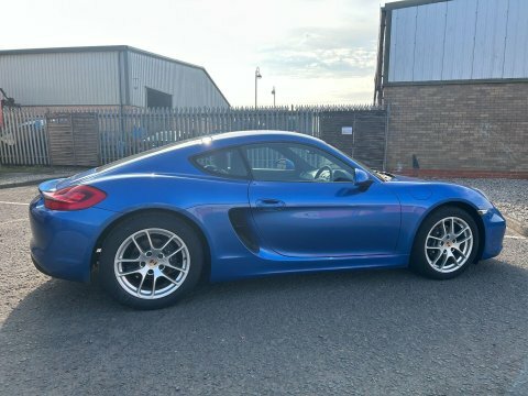 Porsche Cayman 2.7L 981 White #13