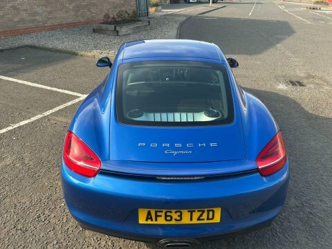 Porsche Cayman 2.7L 981 White #11