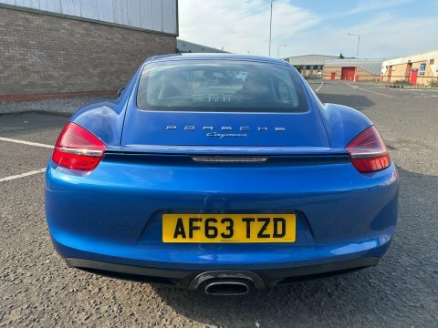 Porsche Cayman 2.7L 981 White #12
