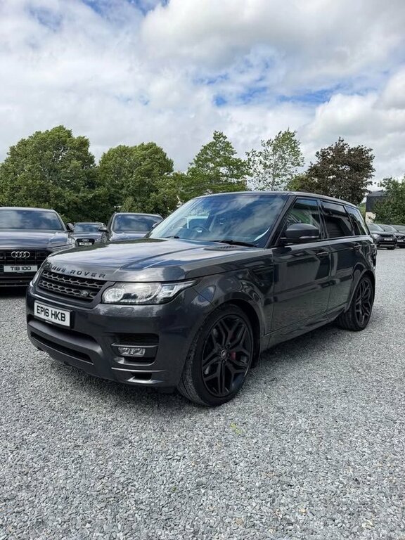 Land Rover Range Rover Sport 2016 3.0 Sd V6 Dynamic Suv Diese EP16HKB Grey #3