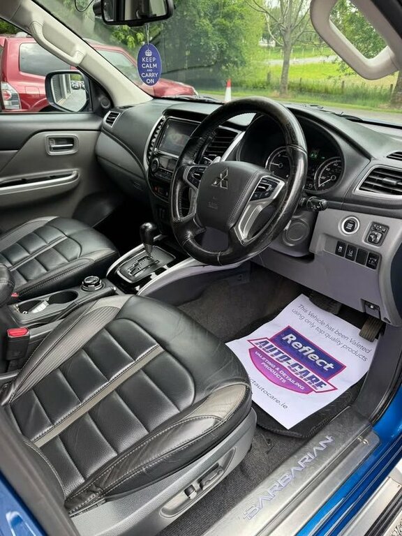Mitsubishi L200 2018 2.4 Di-d Dc Barbarian Pickup Double Cab D Blue #5