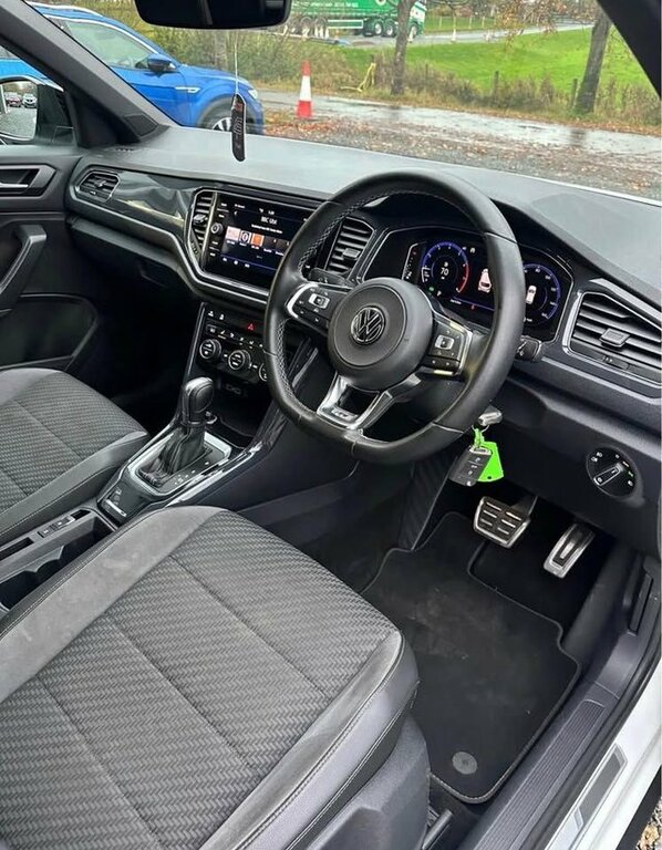 Volkswagen T-Roc 2018 1.5 Tsi Evo R-line Suv Dsg Euro 6 PF18CJY White #5