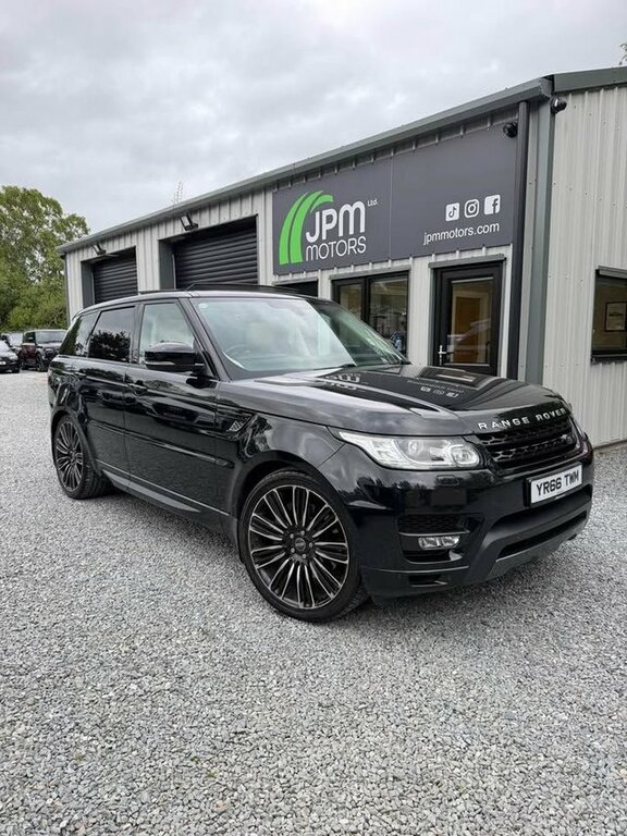 Land Rover Range Rover Sport 2016 3.0 Sd V6 Hse Dynamic Suv 4Wd Black