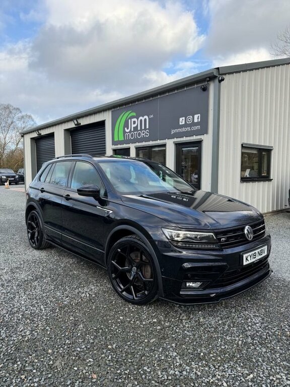 Volkswagen Tiguan 2019 2.0 Bitdi R-line Tech Suv Dsg 4Mot Black