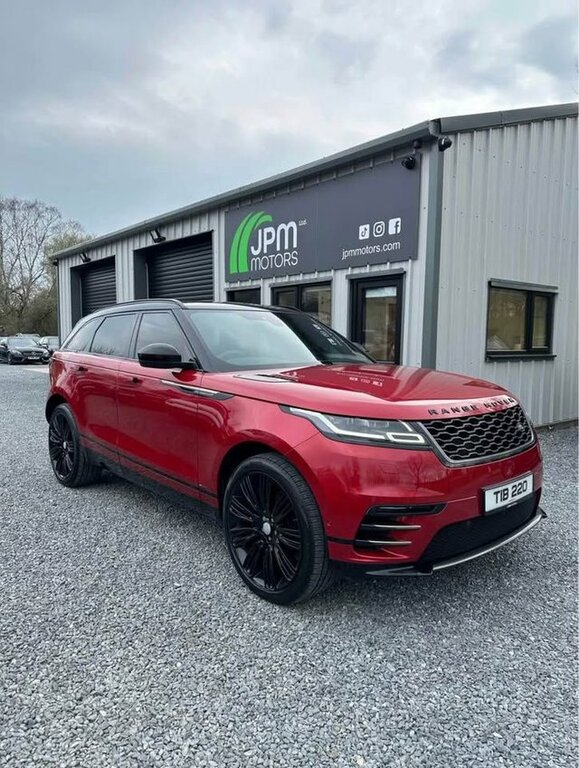 Land Rover Range Rover Velar 2018 2.0 D240 R-dynamic Se Suv 4Wd Red
