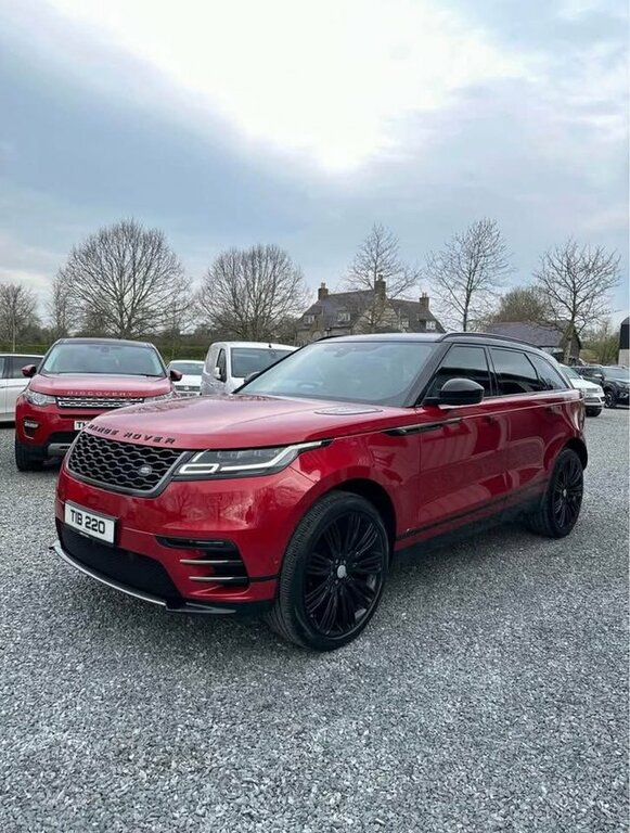 Land Rover Range Rover Velar 2018 2.0 D240 R-dynamic Se Suv 4Wd Red #3