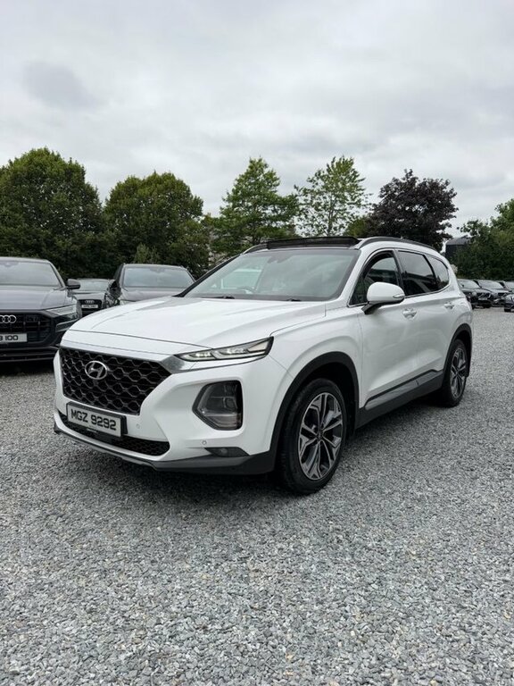 Hyundai Santa Fe 2019 2.2 Crdi Premium Se Suv 4Wd E MGZ9292 White #4