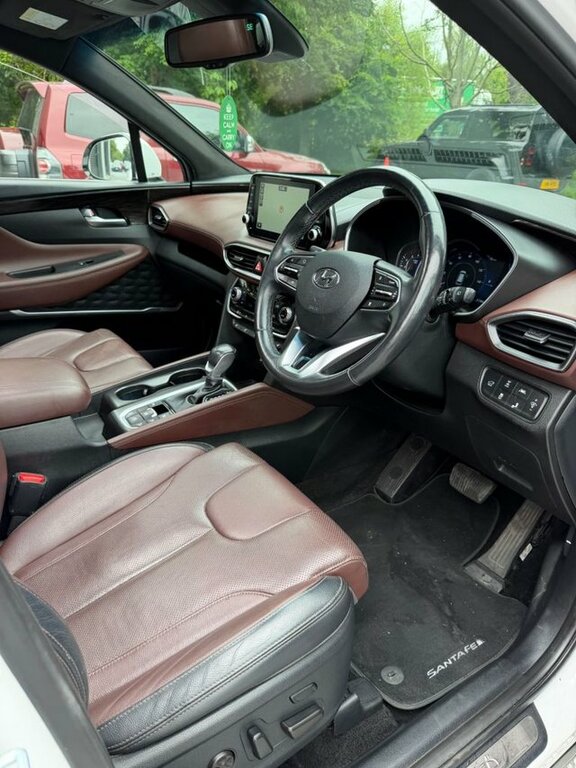 Hyundai Santa Fe 2019 2.2 Crdi Premium Se Suv 4Wd E MGZ9292 White #5