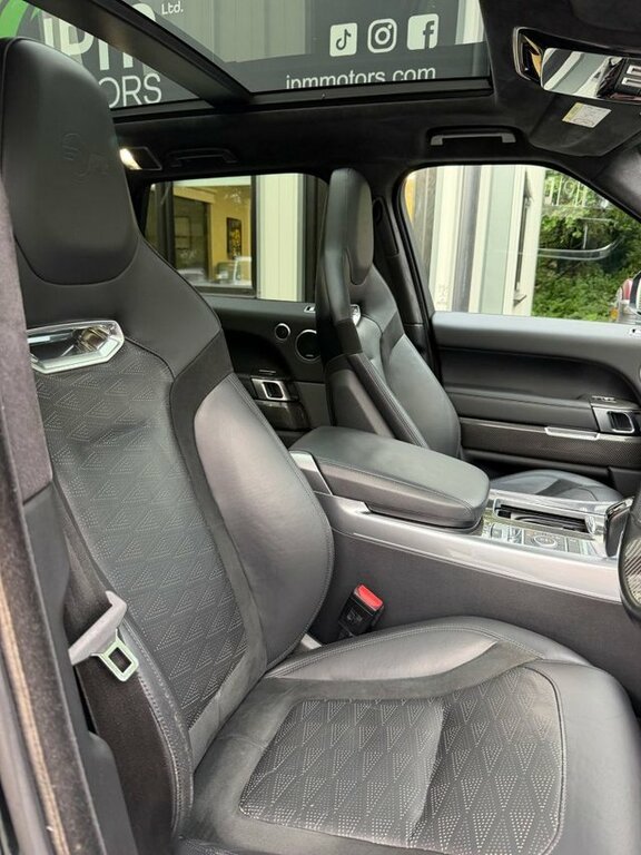 Land Rover Range Rover Sport 2018 5.0 P575 V8 Svr Suv 4Wd Euro VIB470 Black #6
