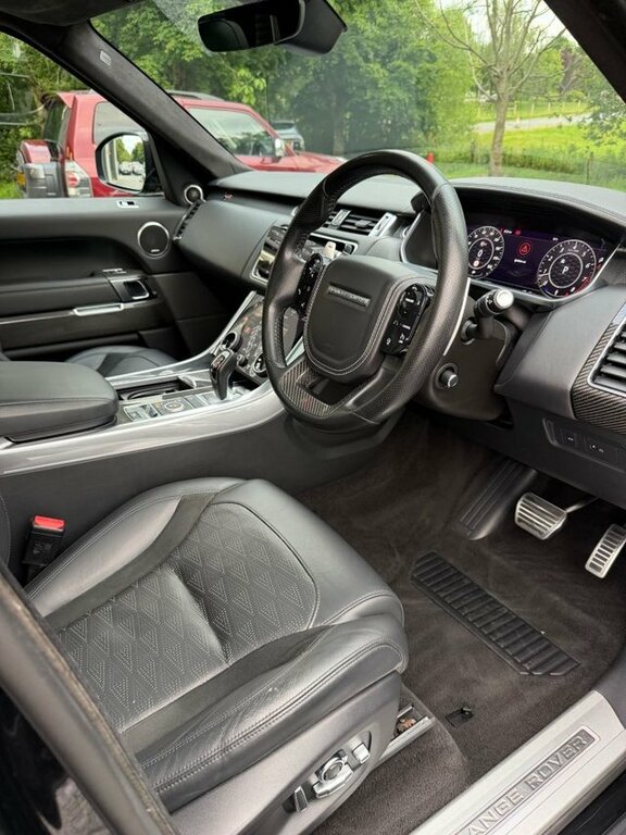 Land Rover Range Rover Sport 2018 5.0 P575 V8 Svr Suv 4Wd Euro VIB470 Black #5