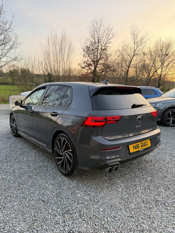 Volkswagen Golf 2021 2.0 Tdi Gtd Hatchback Dsg Euro 6 AJ21MKL Grey #4