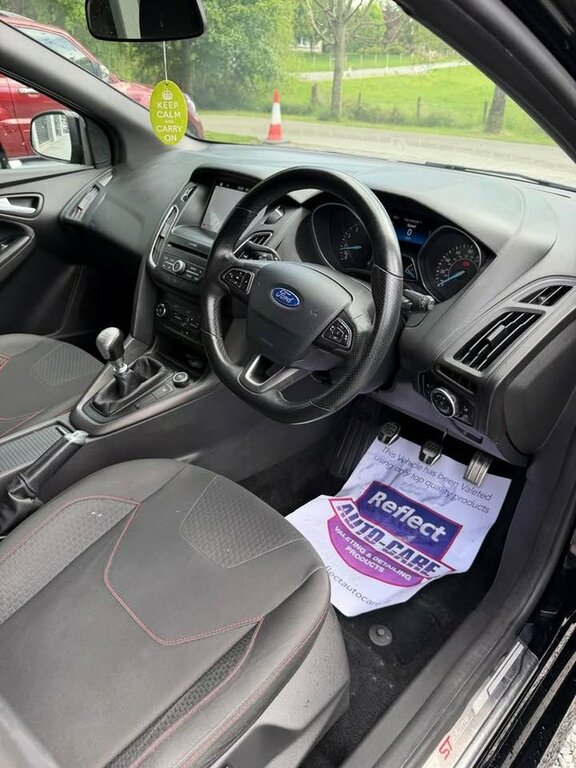Ford Focus 2018 1.0T Ecoboost St-line Hatchback Ma KGZ1480 Black #5
