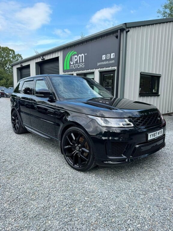 Land Rover Range Rover Sport 2018 3.0 Sd V6 Hse Suv 4Wd Euro 6 Black