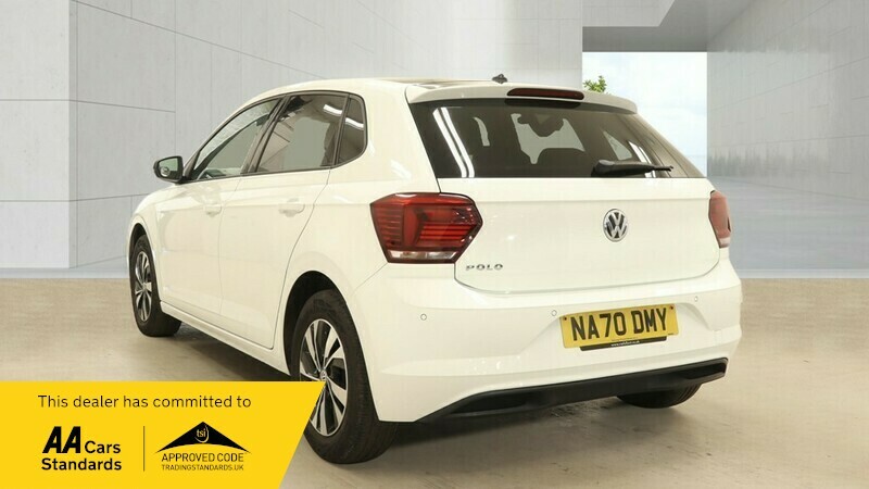 Volkswagen Polo Match Evo White #3