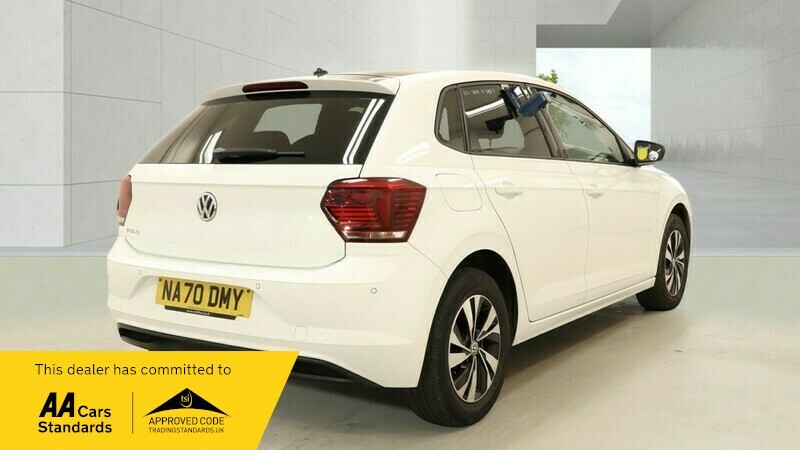 Volkswagen Polo Match Evo White #4