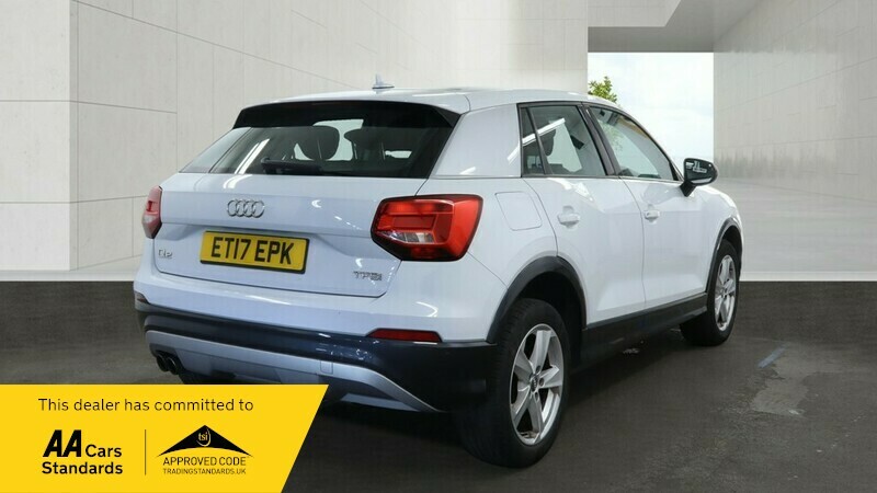 Audi Q2 Tfsi Sport White #4