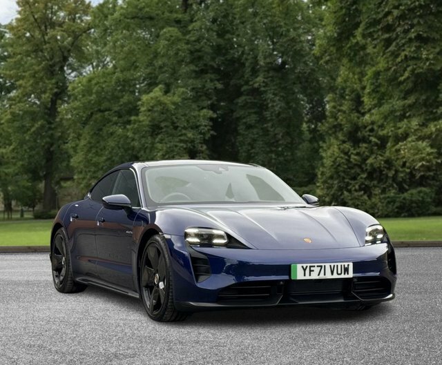Porsche Taycan 2021 Performance Plus 93.4Kwh Turbo Saloon Ele Blue