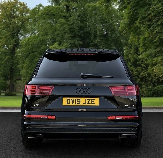 Audi Q7 2019 3.0 Tdi V6 50 Black Edition Suv Ti Black #5