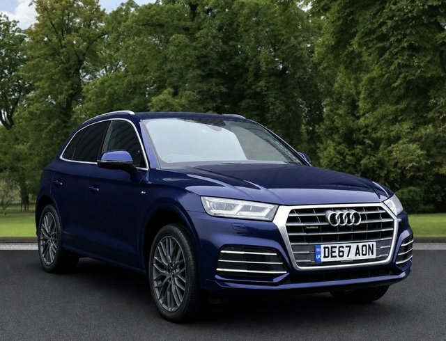Audi Q5 2017 2.0 Tdi S Line Suv S Tronic Quattr Blue