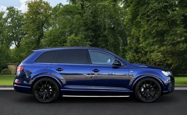 Audi Q7 2019 3.0 Tdi V6 50 Vorsprung Suv Tiptro KO19HPL Blue #4
