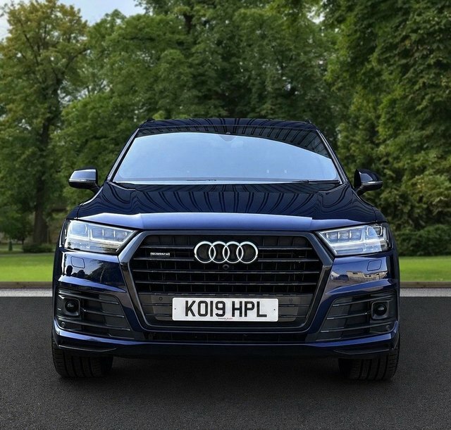 Audi Q7 2019 3.0 Tdi V6 50 Vorsprung Suv Tiptro KO19HPL Blue #3