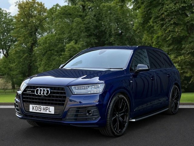 Audi Q7 2019 3.0 Tdi V6 50 Vorsprung Suv Tiptro KO19HPL Blue #2