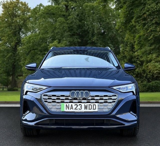Audi Q8 e tron 2023 50 Sport Suv Quattro 95Kwh NA23WDD Blue #3