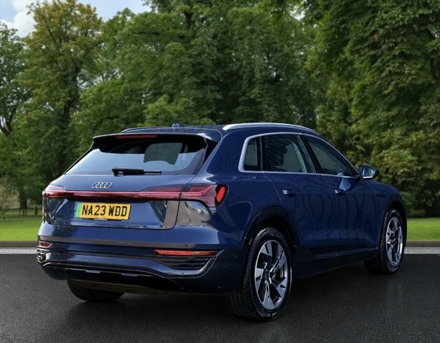 Audi Q8 e tron 2023 50 Sport Suv Quattro 95Kwh NA23WDD Blue #6