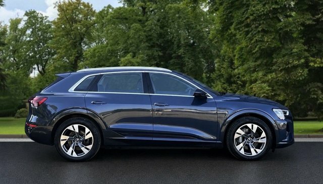 Audi Q8 e tron 2023 50 Sport Suv Quattro 95Kwh NA23WDD Blue #4