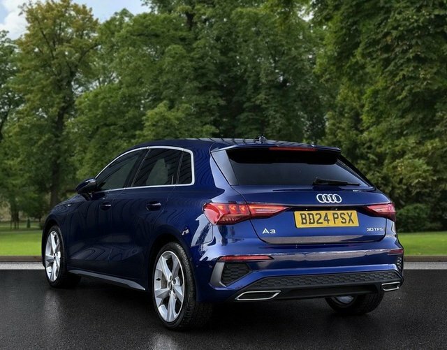 Audi A3 2024 1.0 Tfsi 30 S Line Sportback S Tro Blue #6