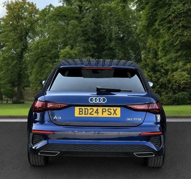 Audi A3 2024 1.0 Tfsi 30 S Line Sportback S Tro Blue #4