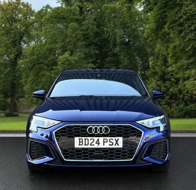 Audi A3 2024 1.0 Tfsi 30 S Line Sportback S Tro Blue #3